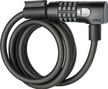 AXA Serrure À Câble Resolute C10-150 Code - Noir