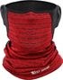 Cachecou Unisexe en Soie Glacée Protection Solaire Rouge