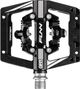 Pair of Automatic Pedals with Cages Funn Mamba S Double Side GRS Black