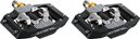 Pair of Shimano Saint PD-M821 SPD Pedals (SH-51)