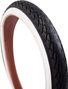 DELI TIRE Pneu Extérieur Sa-206 18 X 1.75 /Blanc