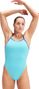 Speedo Eco + Solid VBack 1-piece swimsuit Light blue