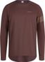 Maglia a maniche lunghe Rapha Trail Windblock Marrone