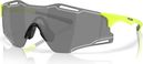 Oakley Cybr Zero Matte Retina Burn/Prizm Black Sunglasses (OO9512D-1039)