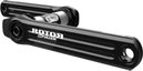 Paar Kurbeln Leistungssensor Rotor Inpower Road V3 Direct Mount Schwarz