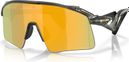 Occhiali Oakley Stunt Wing - Grigio fumo / Prizm 24K / Ref : OO9519-02