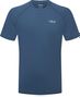 Rab Sonic Short Sleeve T-Shirt Blue Heren