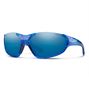 Lunettes Smith Sliders Bleu ChromaPop Blue Mirror