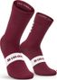 Chaussettes vélo Cyclisme Homme et Femme S1 Maroon Volata Bordeaux