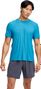 Men's blue Hoka Airolite 2.0 short-sleeve jersey
