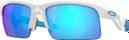Lunettes Enfant Oakley Capacitor White / Prizm Sapphire / Ref: OJ9013-0262
