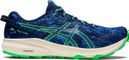 Asics Fuji Lite 3 Blue Green Running Shoes