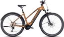 Cube Nuride Hybrid EXC 750 Allroad Trapeze Electric Hybrid Bike Shimano Deore 12S 750 Wh 29'' Caramel Brown 2023