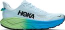 Hoka Challenger 8 Trail Running Shoes, Blue/Green, Women's