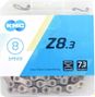 KMC Z8 Bike Chain Silver/Gray 114 links
