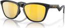 Oakley Frogskins Hybrid Matte Black/ Prizm 24k Polarized Goggles/Ref: OO9289-0655