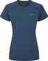 Rab Sonic Short Sleeve T-Shirt Donna Blu