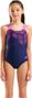 Arena Kikko Blue/Pink Girls' Swimsuit