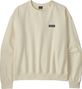 Sweat Patagonia Daily Crew Blanc Femme
