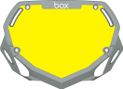 Placa de manillar Box Two Mini Gris