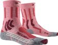 X-SOCKS Trek X Linen Calzini da donna Rosso/Grigio