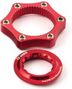 Pièces détachées d'atelier Center Lock Adapter Red