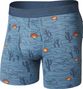 Saxx Quest Quick-Dry Mesh Brief Fly Blue Men's Boxer Briefs