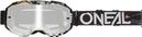 Masque O'Neal B-10 Attack Noir Ecran SIlver Mirror