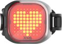 Luz trasera KnogBlinder mini Love Negro