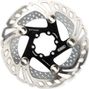 Disco freno Elvedes CRX Cooling 6 fori Argento / Nero