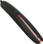 GARDE BOUE VTT ARRIERE 26  COMPATIBLE 27.5  RESINE NOIR AVEC ECLAIRAGE FIXATION TIGE DE SELLE DOUBLE ARTICULATION (FONCTIONNE AVEC PILE CR2032 FOURNIE)