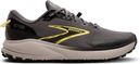 Zapatillas trail Brooks Divide 6 Gris/Amarillo, Hombre