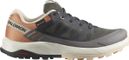 Salomon Outrise GTX Trailrunning-Schuh Korallengrau Damen