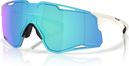 Oakley Cybr Sunglasses in Lightning Grey/Prizm Sapphire/OO9538D-0240