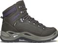 Damen-Wanderschuhe Lowa Renegade Gore-Tex Mid Braun/Violett