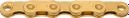 KMC X Flat Waxed Flattop Chain 12/13S Ti-N Gold