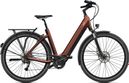 O2 Feel iSwan Explorer Univ 6.2 Shimano Alivio 9V 540 Wh 27,5'' Rojo Syrah bicicleta eléctrica de montaña