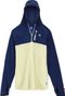 Lagoped Phantom Hoodie Blue White Unisex Technical Fleece