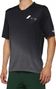 100% Celium Short Sleeve Jersey Black / Charcoal Grey