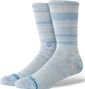 Stance Marled Crew Socks in Gray/Blue