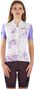 Damen Kurzarmtrikot Santini Marble Violett