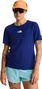 The North Face Summit High Trail Kurzarm-Shirt, blau, Damen