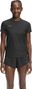 Hoka Airolite 2.0 Kurzarmtrikot Schwarz/Gold Women