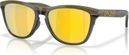 Oakley Frogskins Range XL Goggles - Dark Brush Olive Ink / Prizm 24K Polarized / Ref : OO9503-04