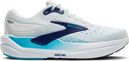 Brooks Ghost Max 3 hardloopschoenen wit/blauw heren