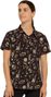 Camicia donna nera Dharco Tech Party RocknRolla