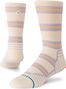 Stance Mid Crew Beam Stripe sokken Beige/Paars/Oranje