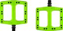 Paire de Pédales Plates Deity Deftrap Vert