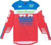 Langarm Trikot Troy Lee Designs Sprint Rot/Blau