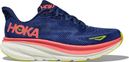 Running Shoes Hoka One One Clifton 9 Bleu Corail Femme